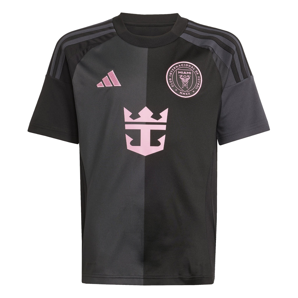 Lionel Messi Inter Miami FC MLS Adidas Youth Black 2025 Replica Jersey product image 2, provided for visual reference and