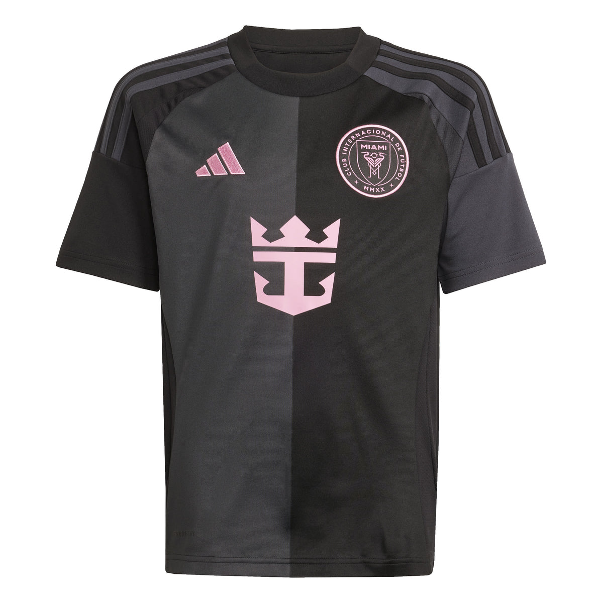 Lionel Messi Inter Miami FC MLS Adidas Youth Black 2025 Replica Jersey product image 2, provided for visual reference and