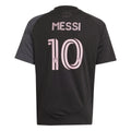 Lionel Messi Inter Miami FC MLS Adidas Youth Black 2025 Replica Jersey product image 1, provided for visual reference and