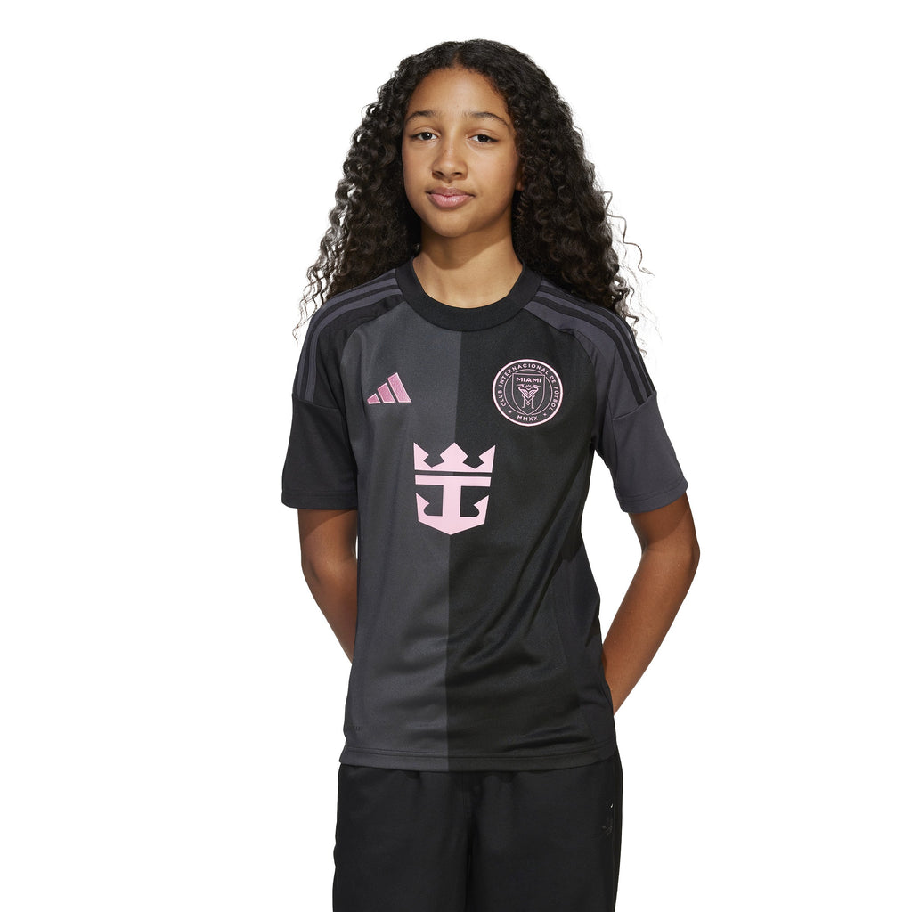 Lionel Messi Inter Miami FC MLS Adidas Youth Black 2025 Replica Jersey product image 8, provided for visual reference and