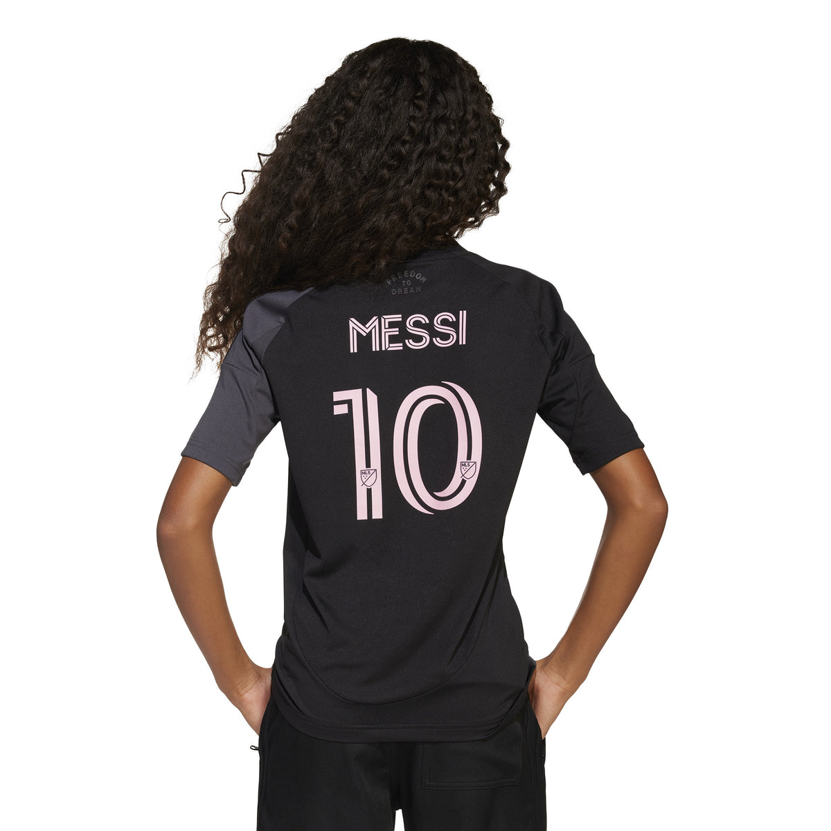 Lionel Messi Inter Miami FC MLS Adidas Youth Black 2025 Replica Jersey product image 9, provided for visual reference and