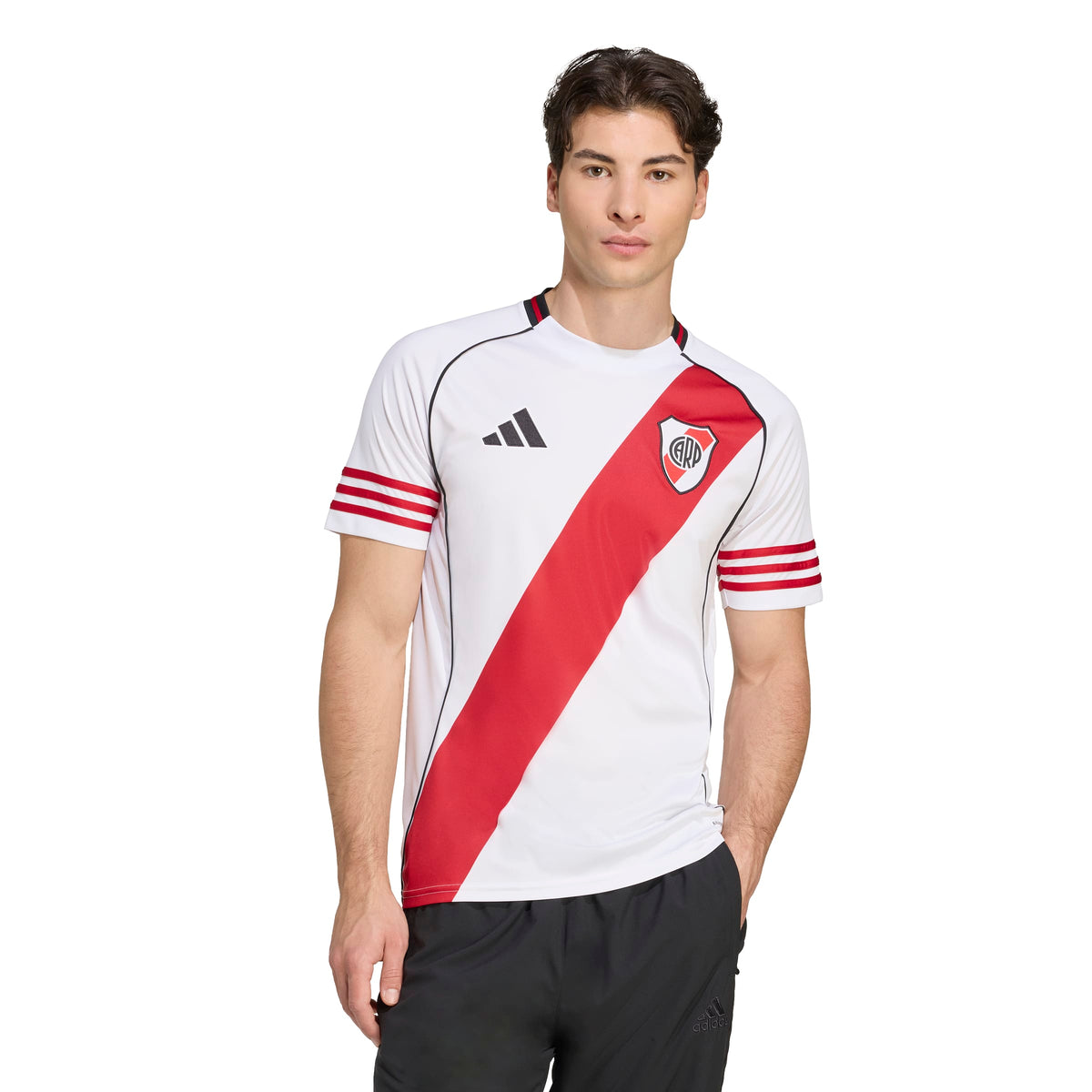 Club Atlético River Plate LPF Adidas Men White 2025/26 Home Replica Jersey product image 3, provided for visual reference