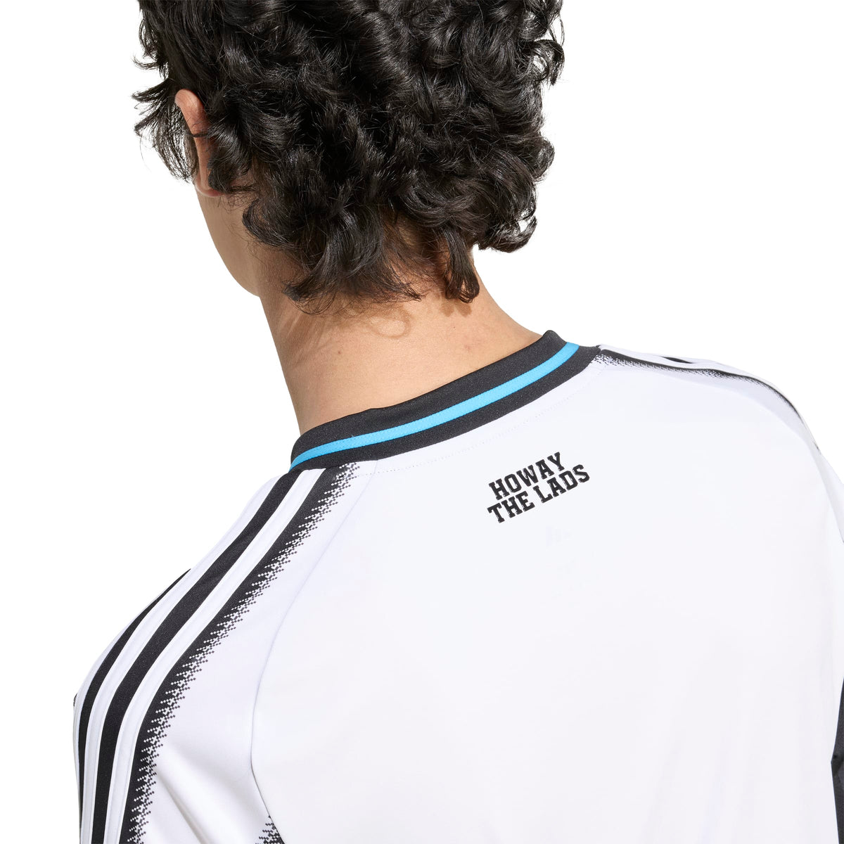 Newcastle United FC EPL Adidas Men White 2025/26 Home Replica Jersey product image 6, provided for visual reference and