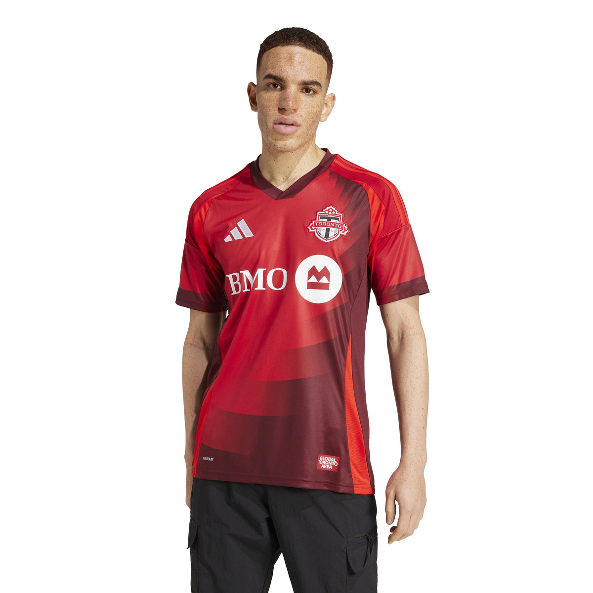 Toronto FC MLS Adidas Men Red 2025/2026 Home Replica Jersey product image 5, provided for visual reference and product