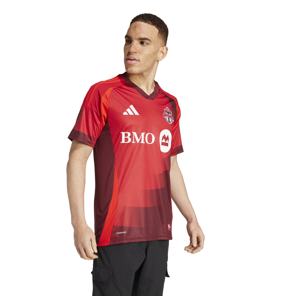 Toronto FC MLS Adidas Men Red 2025/2026 Home Replica Jersey product image 7, provided for visual reference and product