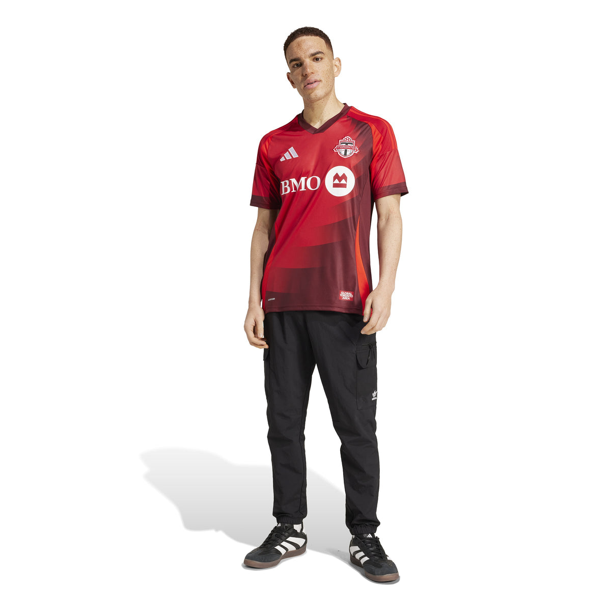Toronto FC MLS Adidas Men Red 2025/2026 Home Replica Jersey product image 8, provided for visual reference and product