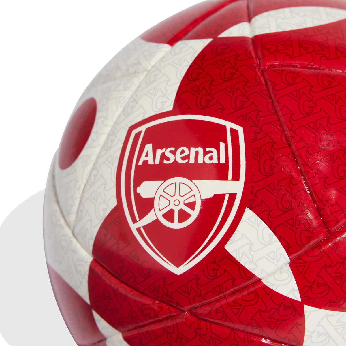 Arsenal FC EPL Adidas Red 2026 Home Mini Soccer Ball product image 3, provided for visual reference and product detail review