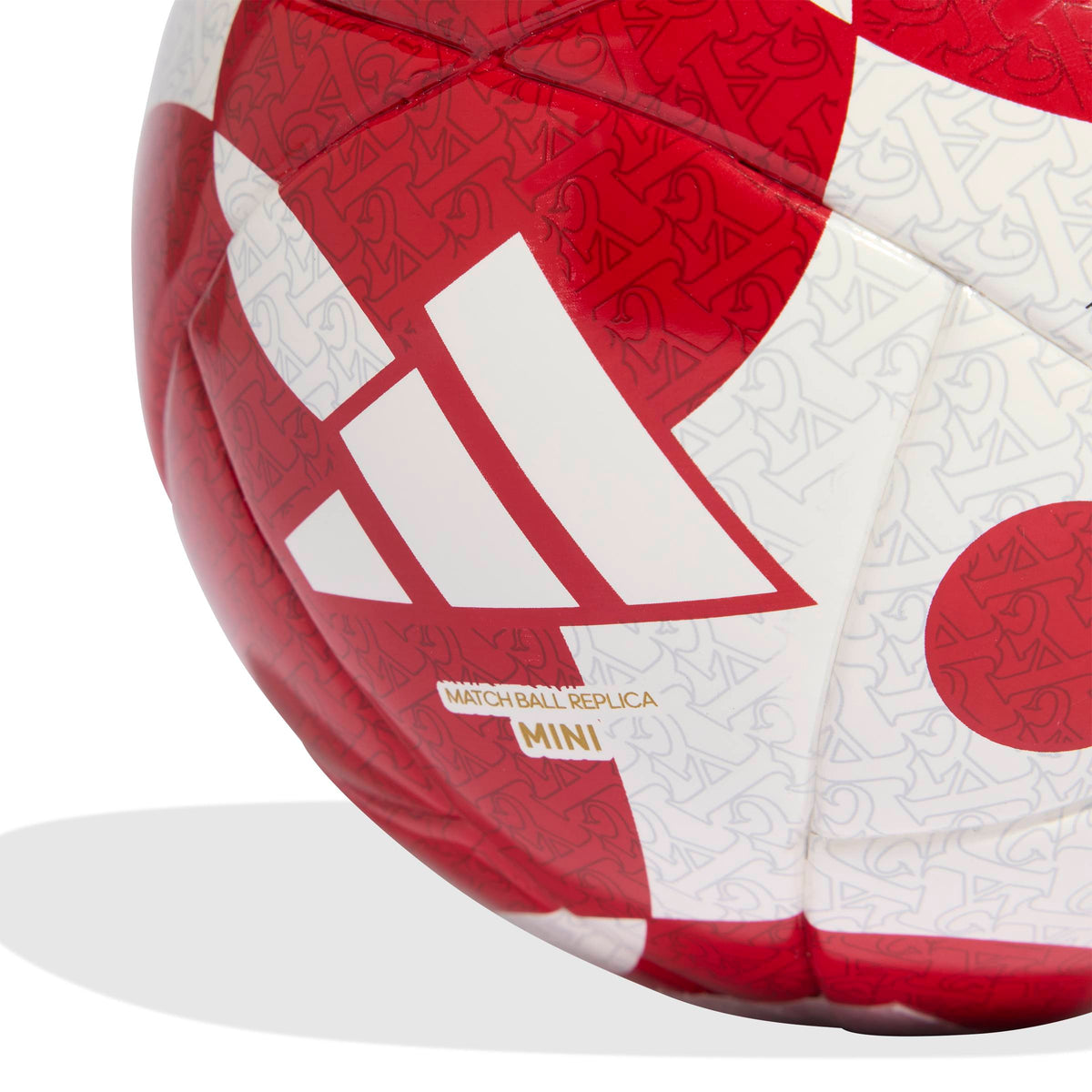 Arsenal FC EPL Adidas Red 2026 Home Mini Soccer Ball product image 4, provided for visual reference and product detail review