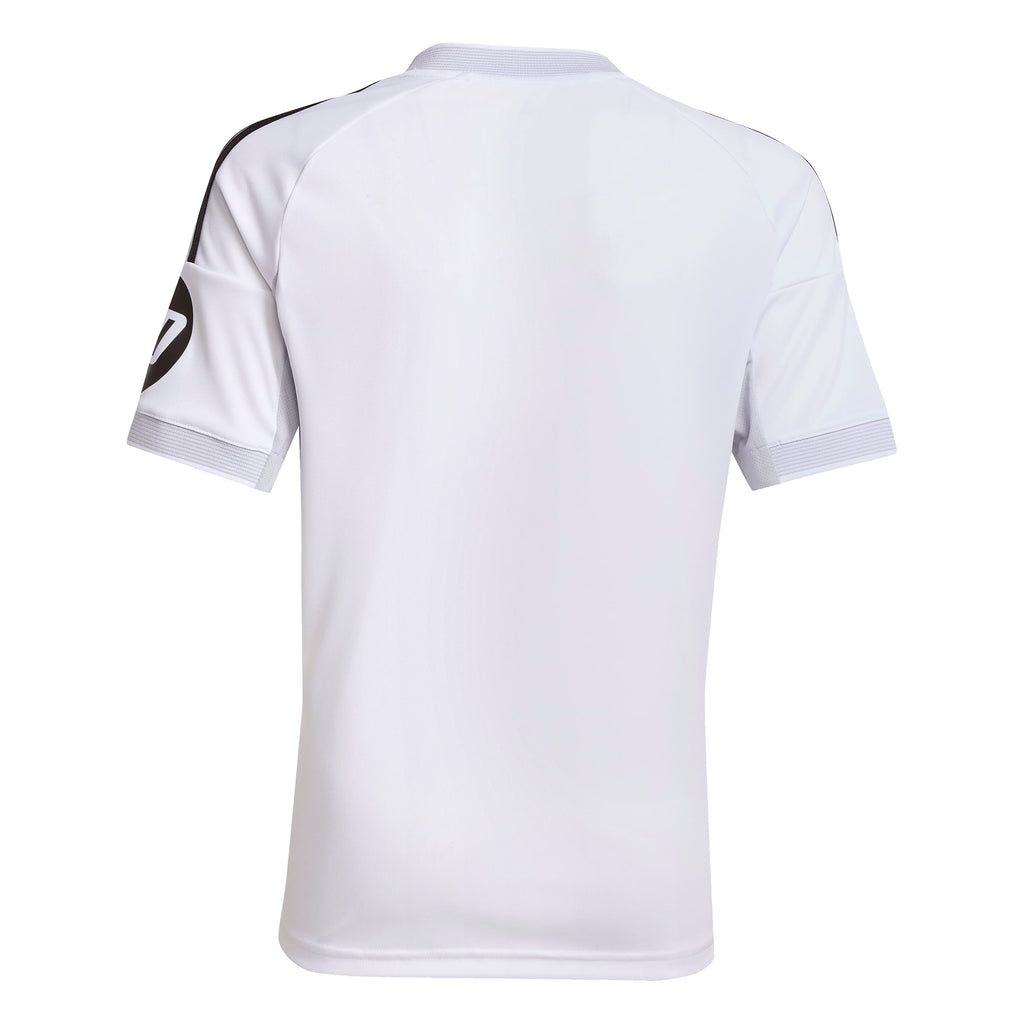 Real Madrid La Liga Adidas Youth White 2025/26 Replica Home Jersey product image 2, provided for visual reference and