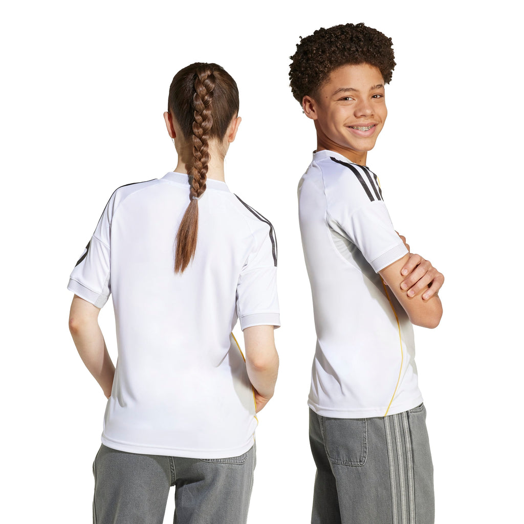Real Madrid La Liga Adidas Youth White 2025/26 Replica Home Jersey product image 6, provided for visual reference and