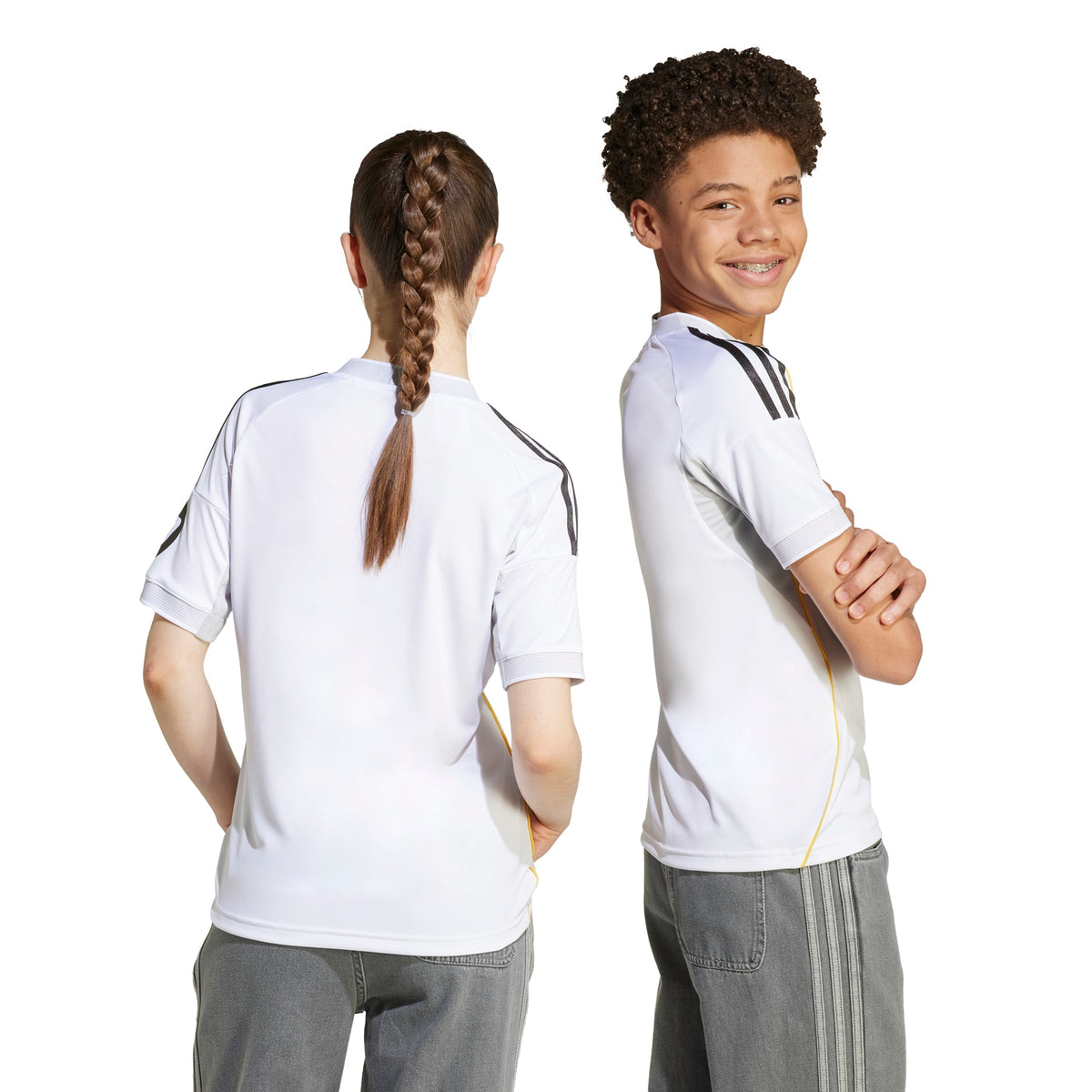Real Madrid La Liga Adidas Youth White 2025/26 Replica Home Jersey product image 6, provided for visual reference and