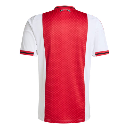 Ajax Eredivisie Adidas Men Red 2025/26 Home Replica Jersey product image 2, provided for visual reference and product detail