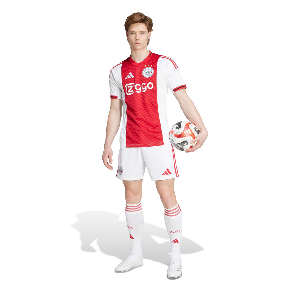Ajax Eredivisie Adidas Men Red 2025/26 Home Replica Jersey product image 4, provided for visual reference and product detail