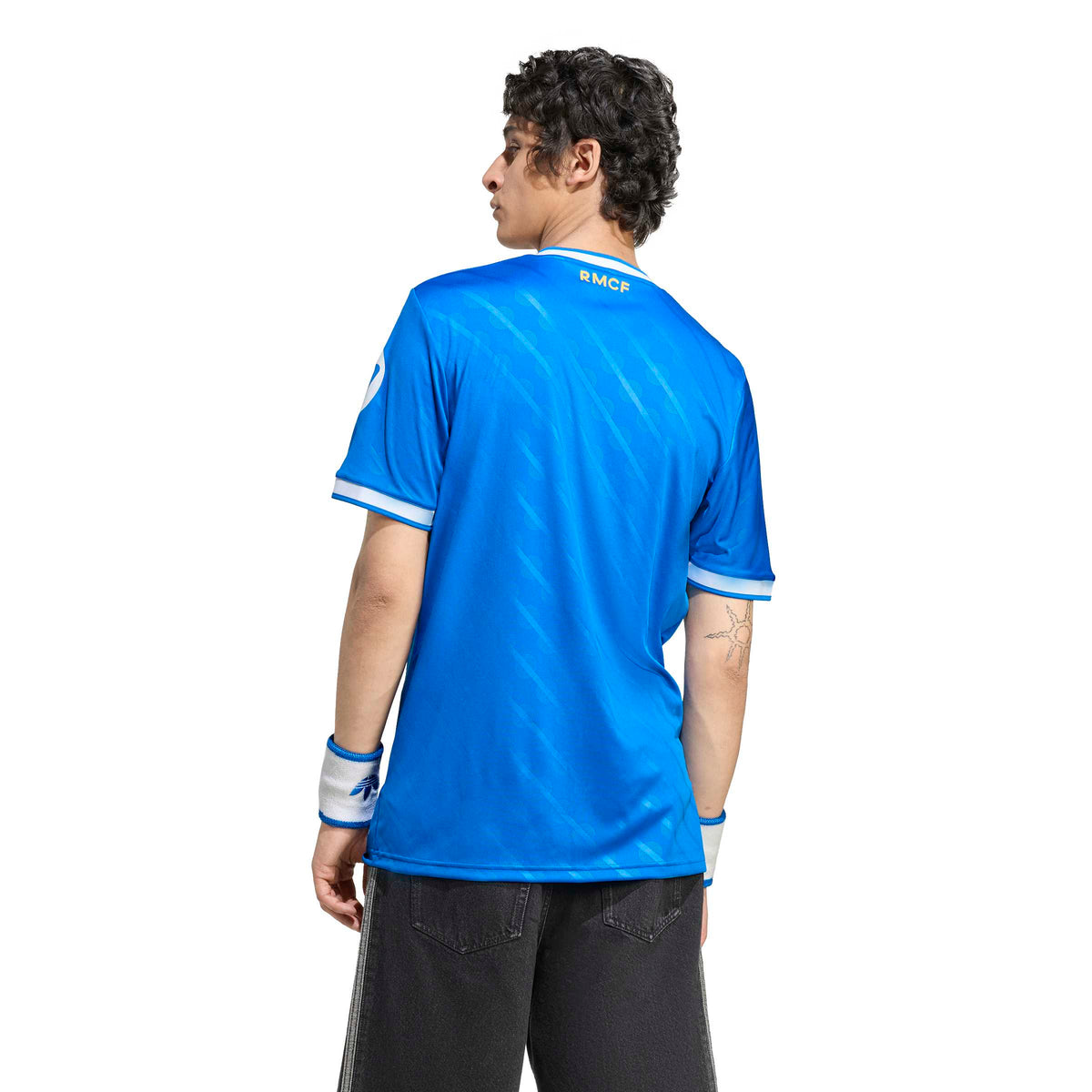 Real Madrid La Liga Adidas Men Blue 2025/26 Replica Third Jersey product image 4, provided for visual reference and product