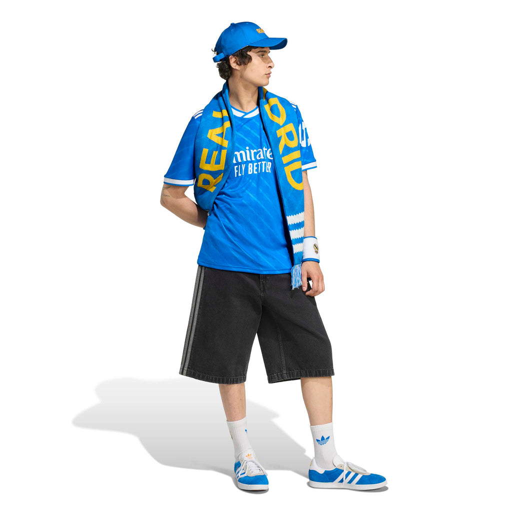 Real Madrid La Liga Adidas Men Blue 2025/26 Replica Third Jersey product image 5, provided for visual reference and product