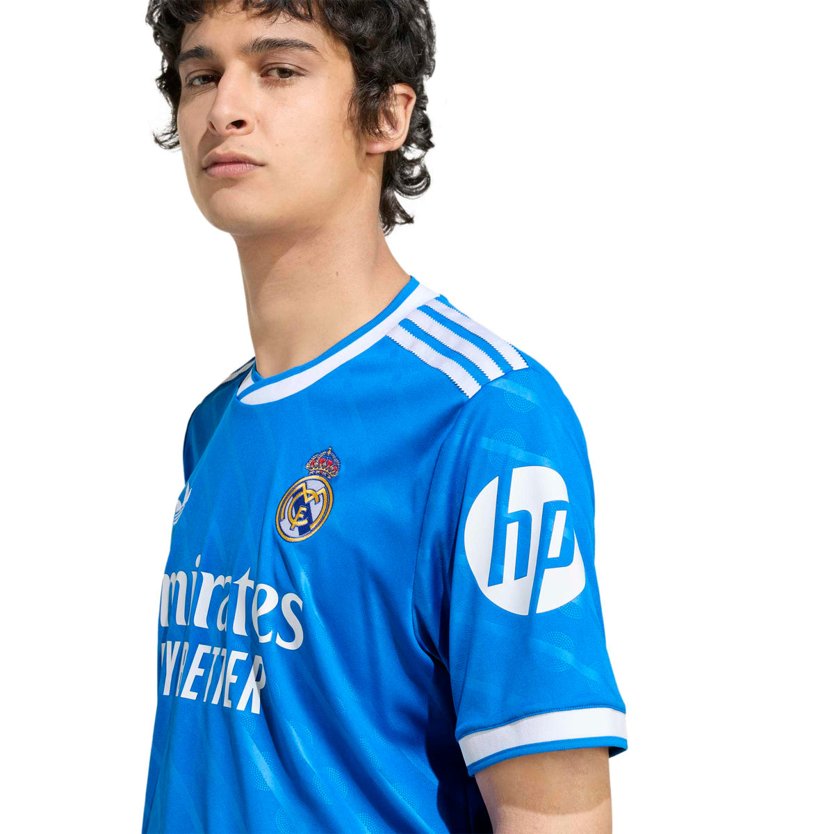 Real Madrid La Liga Adidas Men Blue 2025/26 Replica Third Jersey product image 7, provided for visual reference and product
