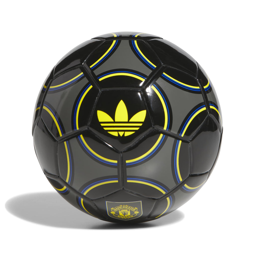 Manchester United EPL Adidas Black 2025 Mini Third Soccer Ball product image 1, provided for visual reference and product