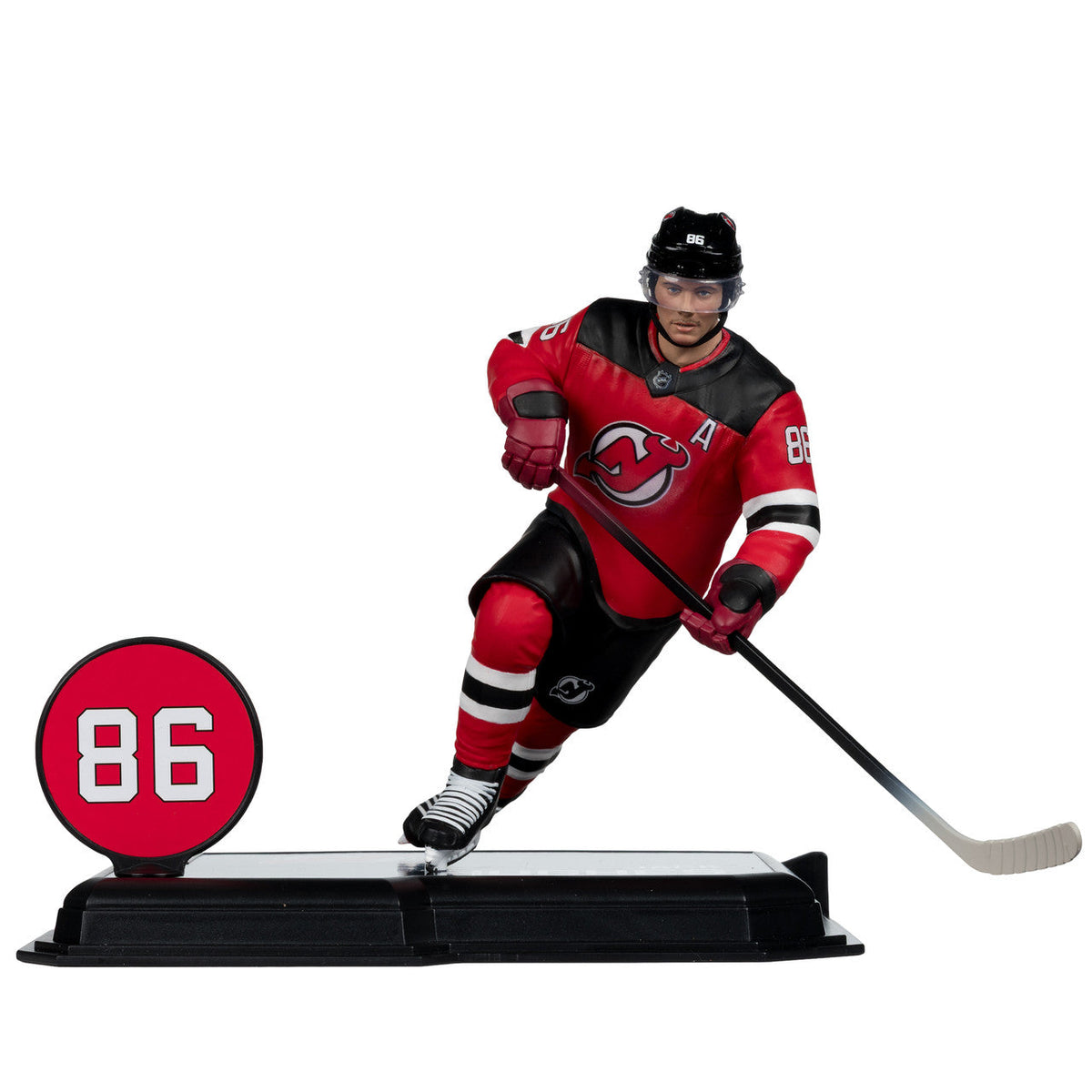 Jack Hughes New Jersey Devils NHL McFarlane Toys Home Uniform Legacy Series 7" Action Figure product image 4, provided for