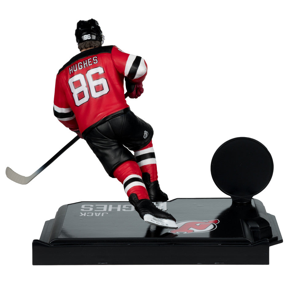 Jack Hughes New Jersey Devils NHL McFarlane Toys Home Uniform Legacy Series 7" Action Figure product image 5, provided for