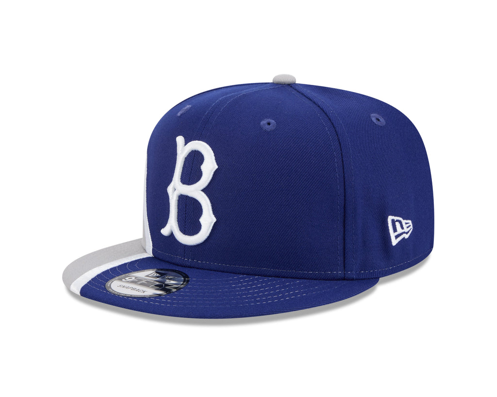 Jackie Robinson Brooklyn Dodgers MLB New Era Men Navy/Grey 9Fifty Name & Number Snapback product image 4, provided for
