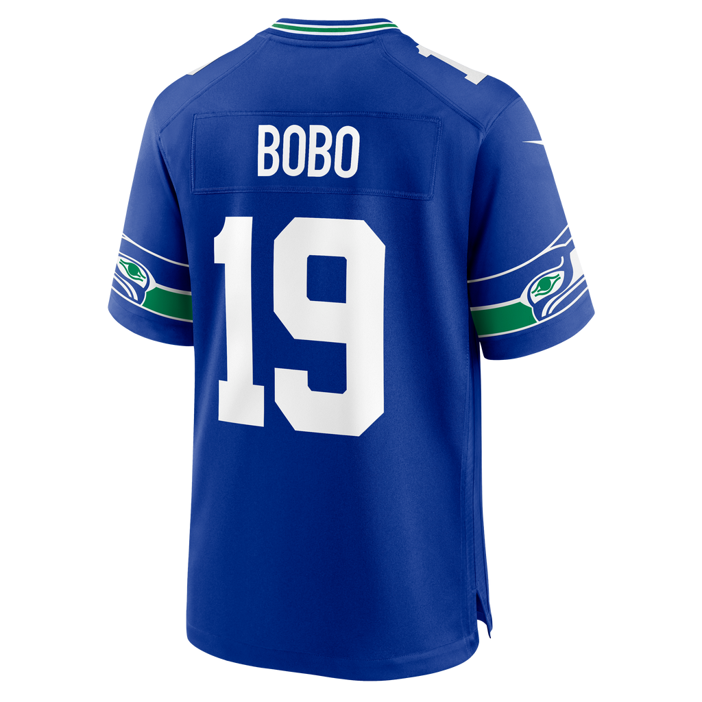 Jake Bobo Seattle Seahawks NFL Nike Men Royal Blue Alternate Game Jersey product image 1, provided for visual reference and