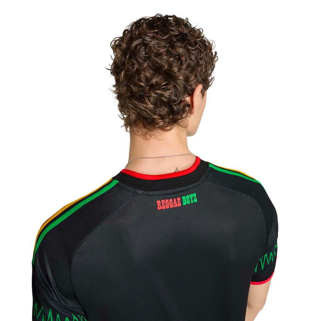 Jamaica National Team FIFA Adidas Men Black 2026 Replica Away Jersey product image 7, provided for visual reference and