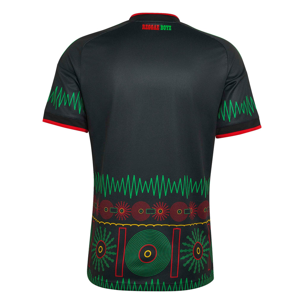 Jamaica National Team FIFA Adidas Men Black 2026 Replica Away Jersey product image 2, provided for visual reference and