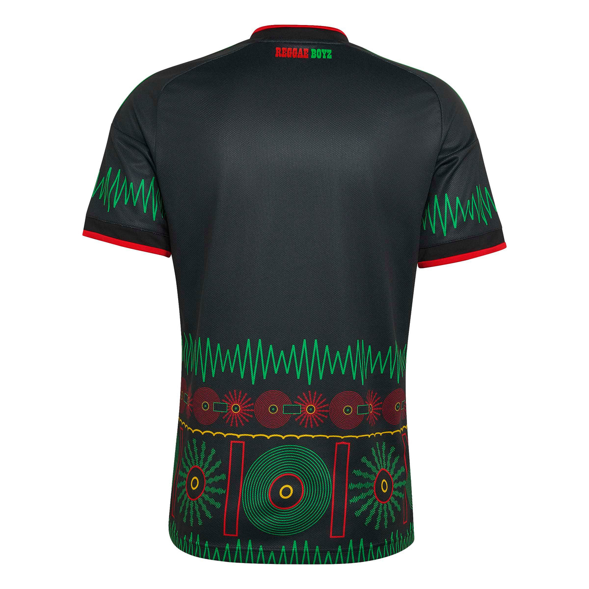 Jamaica National Team FIFA Adidas Men Black 2026 Replica Away Jersey product image 2, provided for visual reference and