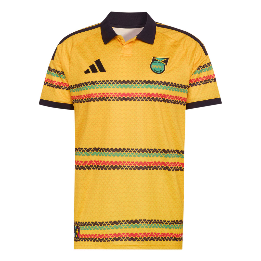 Jamaica National Team FIFA Adidas Men Yellow 2026 Replica Home Jersey product image 1, provided for visual reference and