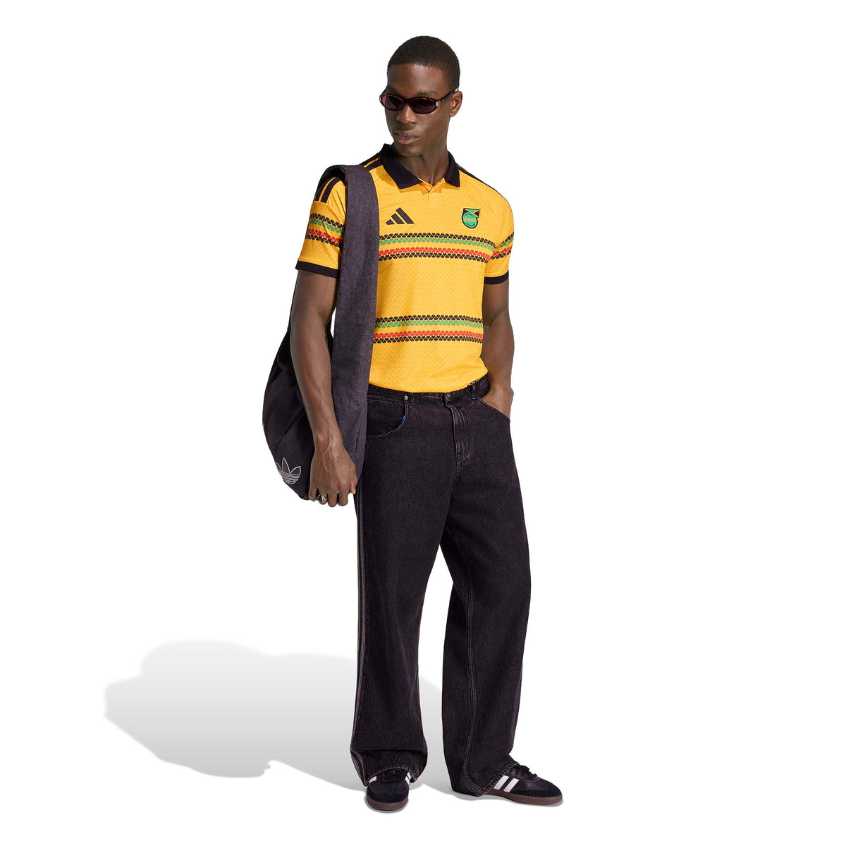 Jamaica National Team FIFA Adidas Men Yellow 2026 Replica Home Jersey product image 5, provided for visual reference and