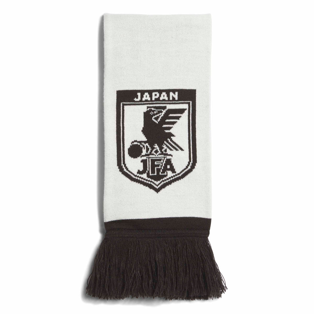 Japan National Team Adidas White Soccer Scarf product image 1, provided for visual reference and product detail review
