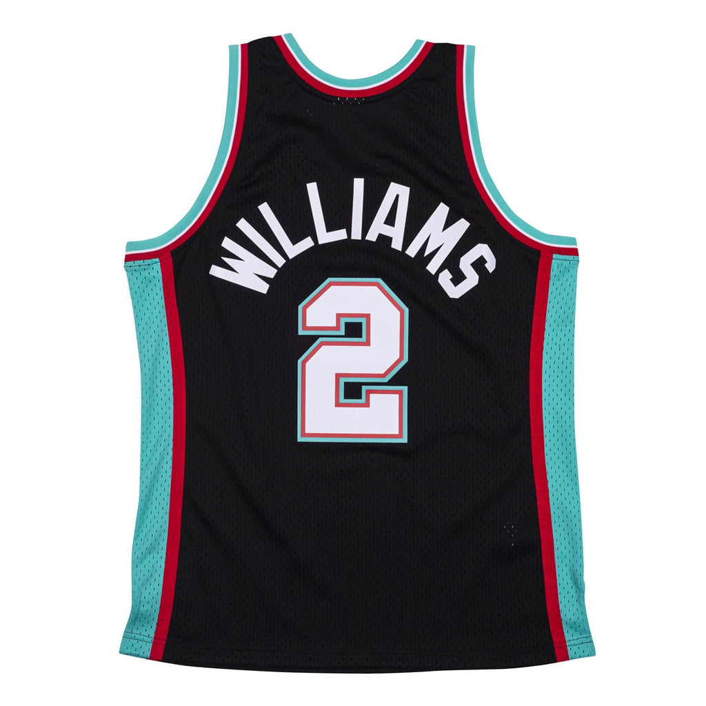 Jason Williams Memphis Grizzlies NBA Mitchell & Ness Men Black 2001-02 Hardwood Classics Swingman Jersey product image 1,