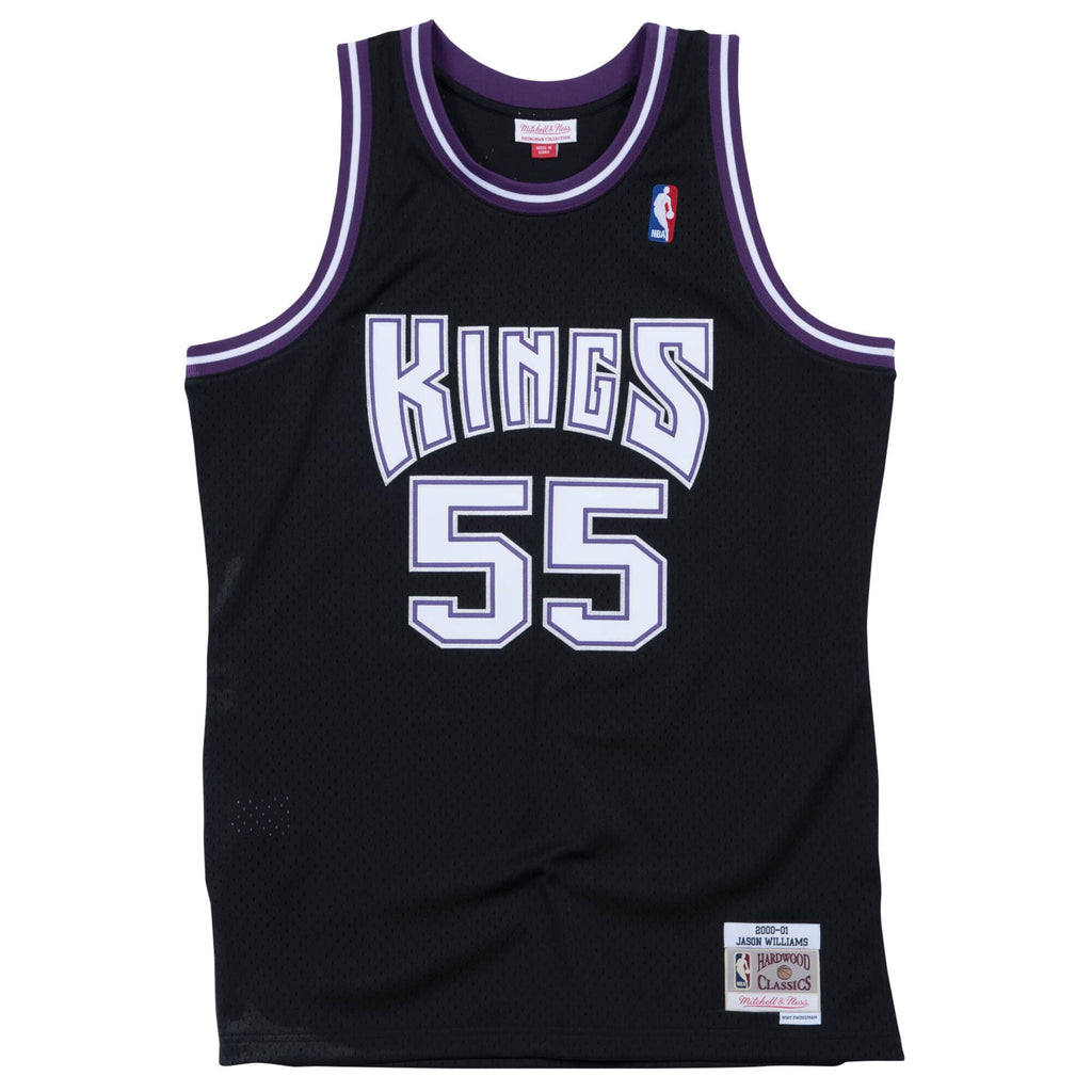 Jason Williams Sacramento Kings NBA Mitchell & Ness Men Black 2000-01 Hardwood Classics Swingman Jersey product image 2,