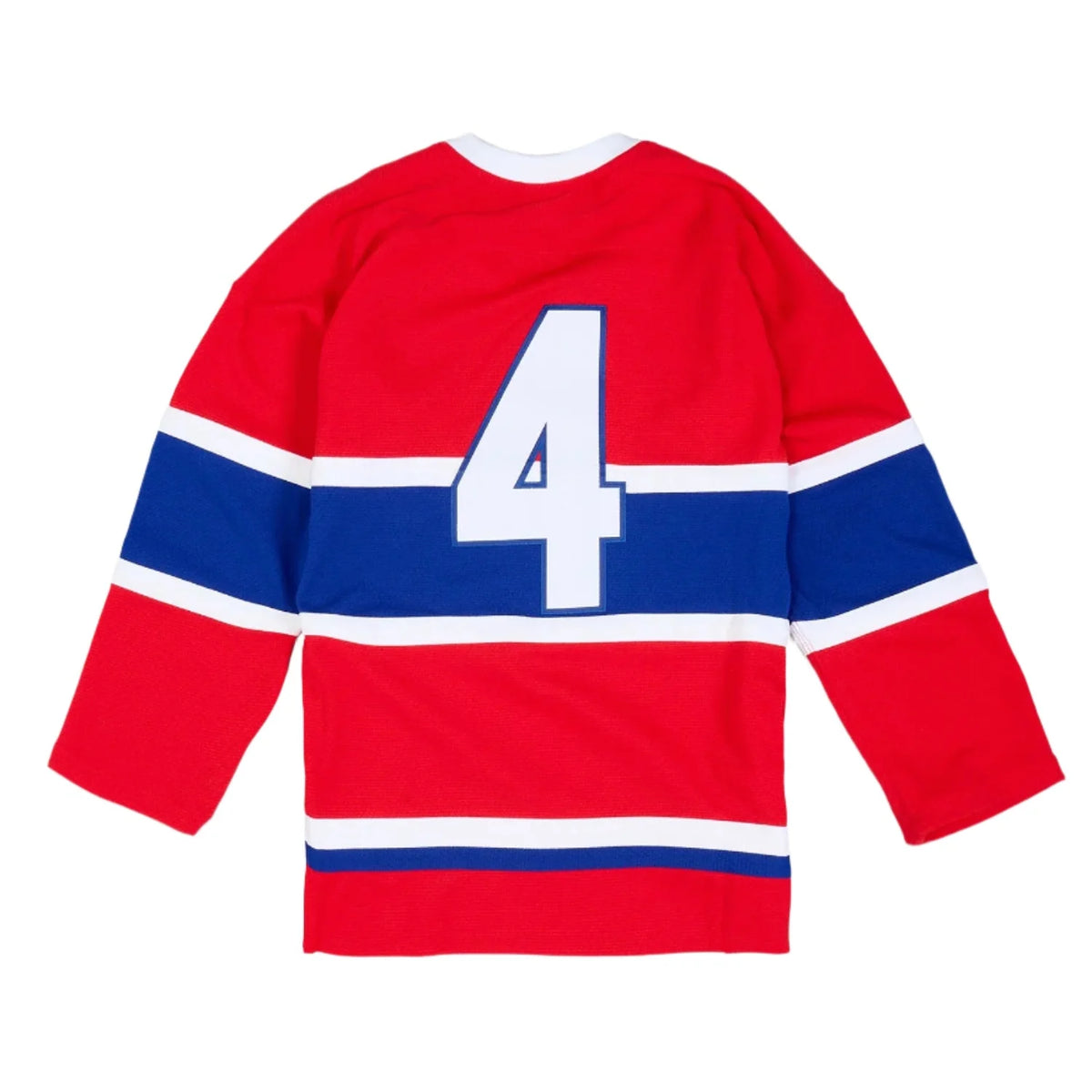 Jean Beliveau Montreal Canadiens NHL Mitchell & Ness Men Red 1957 Power Play Authentic Jersey product image 1, provided for