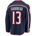 Johnny Gaudreau Columbus Blue Jackets NHL Fanatics Branded Men Navy Breakaway Jersey product image 1, provided for visual