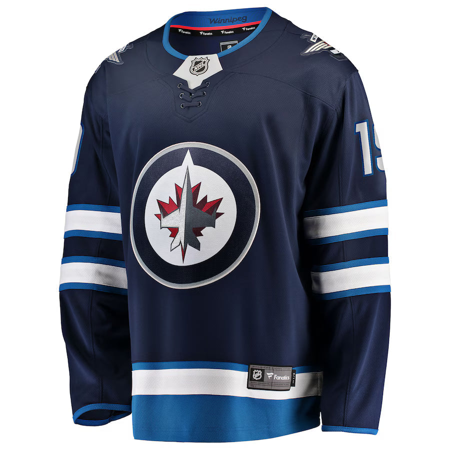 Jonathan Toews Winnipeg Jets NHL Fanatics Branded Men Navy Breakaway Home Jersey product image 2, provided for visual