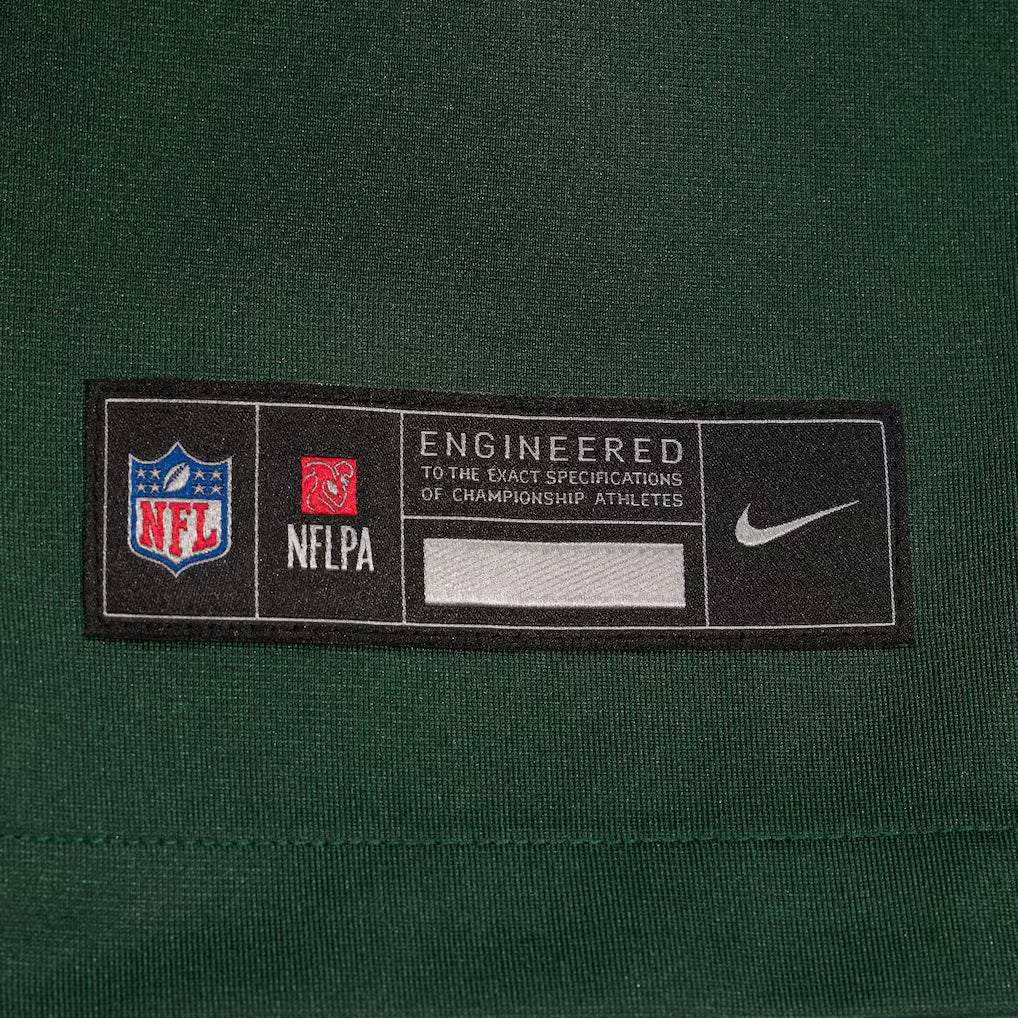 Jordan Love Green Bay Packers NFL Nike Men Green Alternate Game Jersey product image 6, provided for visual reference and