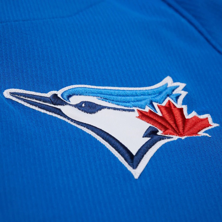 Jose Bautista Toronto Blue Jays MLB Mitchell & Ness Men Royal Blue Authentic BP Jersey product image 3, provided for visual