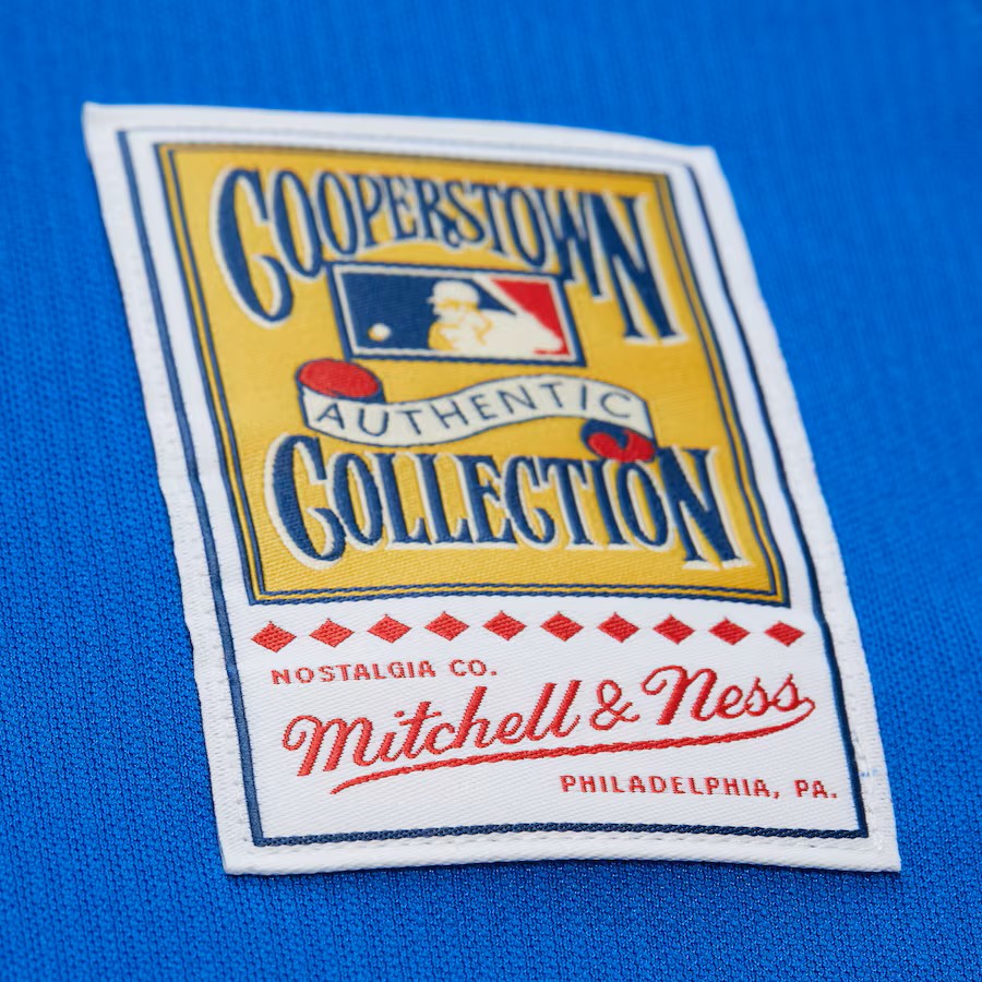 Jose Bautista Toronto Blue Jays MLB Mitchell & Ness Men Royal Blue Authentic BP Jersey product image 6, provided for visual
