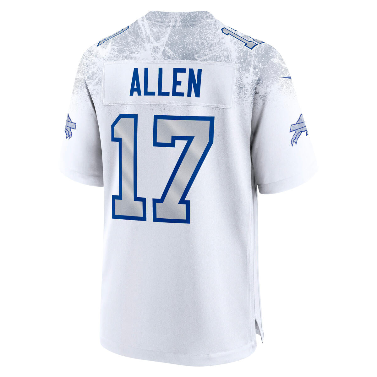 Josh Allen Buffalo Bills NFL Nike Men White 2025 Rivalries Collection Game Jersey product image 1, provided for visual