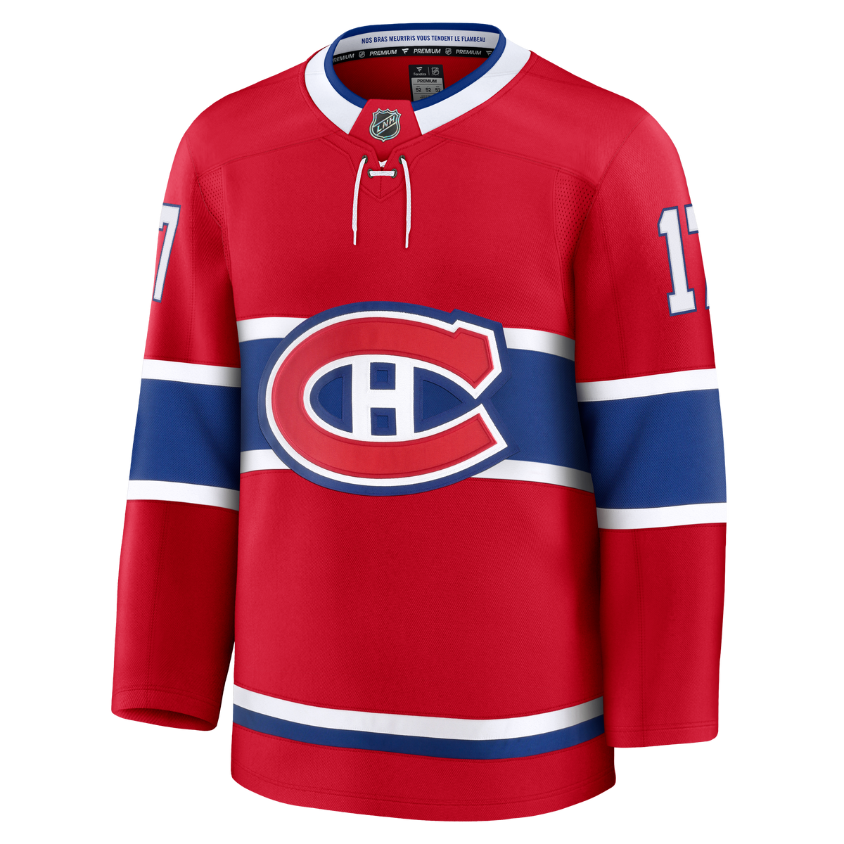 Josh Anderson Montreal Canadiens NHL Fanatics Branded Men Red Pro-Stitched Premium Jersey product image 2, provided for