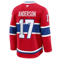 Josh Anderson Montreal Canadiens NHL Fanatics Branded Men Red Pro-Stitched Premium Jersey product image 1, provided for