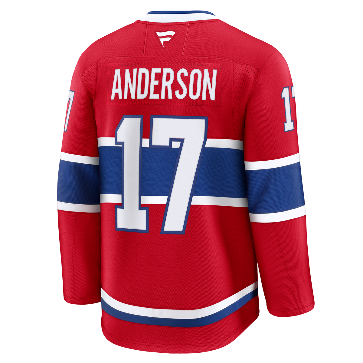 Josh Anderson Montreal Canadiens NHL Fanatics Branded Men Red Pro-Stitched Premium Jersey product image 1, provided for