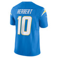 Justin Herbert Los Angeles Chargers NFL Nike Men Powder Blue Vapor F.U.S.E. Limited Jersey product image 1, provided for