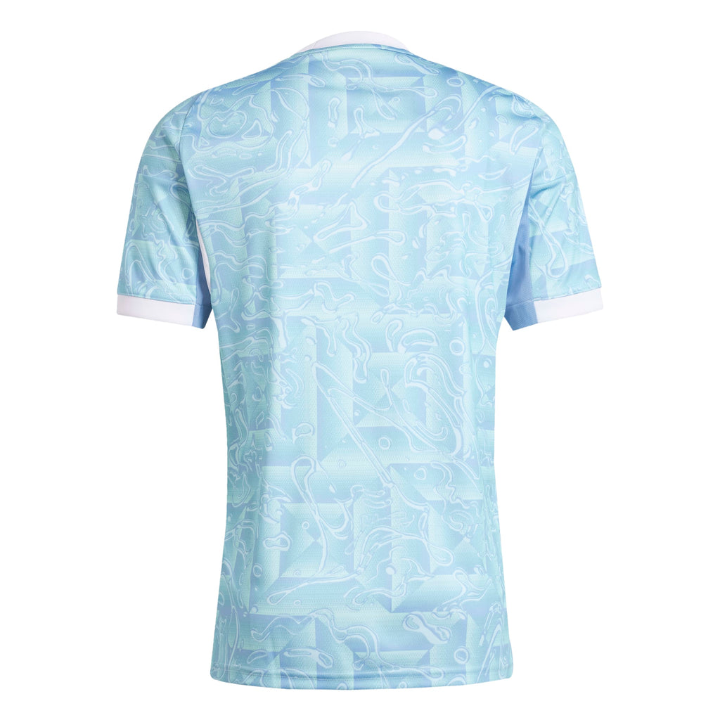 Juventus Serie A Adidas Men Ash Blue 2025/26 Away Replica Jersey product image 2, provided for visual reference and product