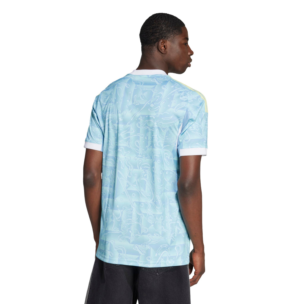 Juventus Serie A Adidas Men Ash Blue 2025/26 Away Replica Jersey product image 4, provided for visual reference and product