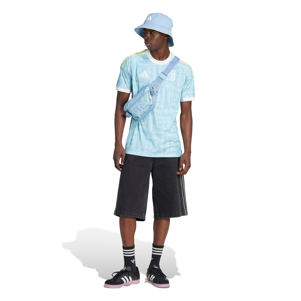 Juventus Serie A Adidas Men Ash Blue 2025/26 Away Replica Jersey product image 6, provided for visual reference and product