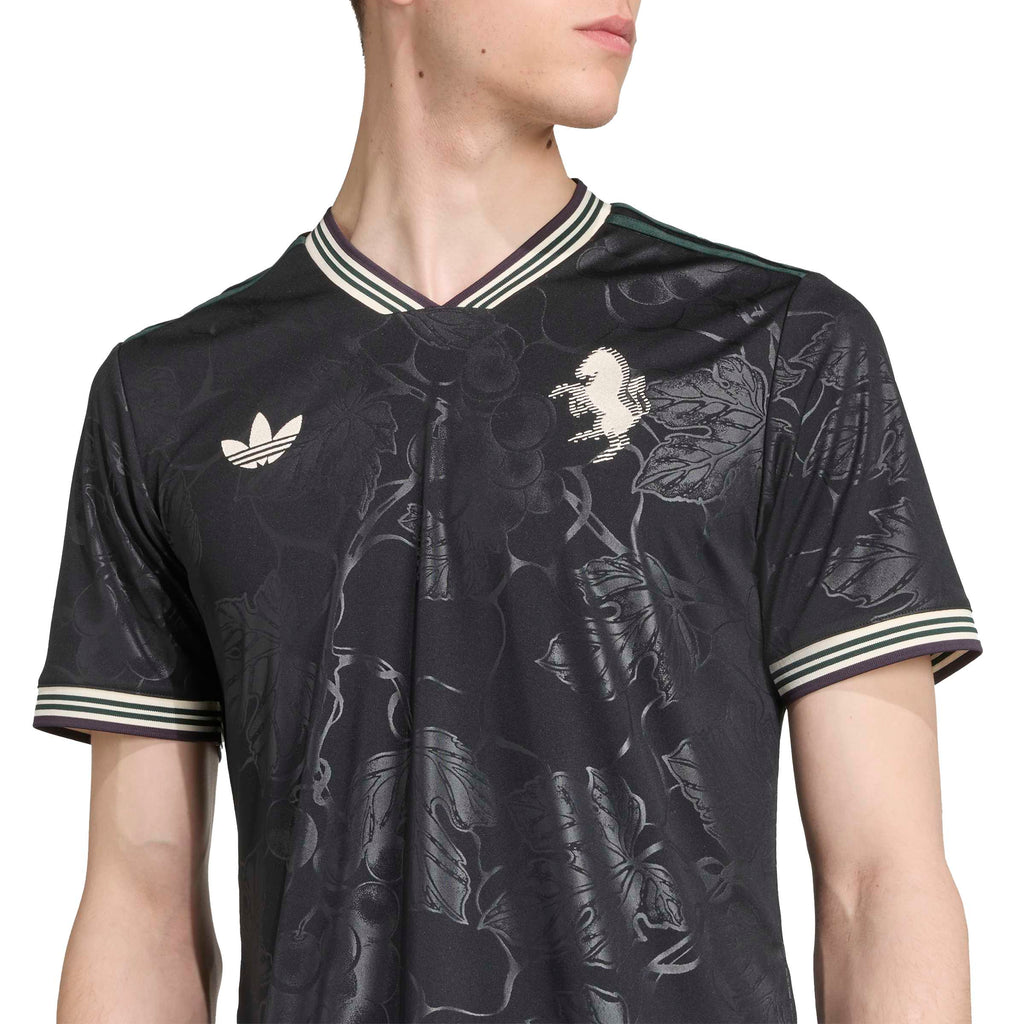 Juventus Serie A Adidas Men Black 2025/26 Replica Third Jersey product image 6, provided for visual reference and product