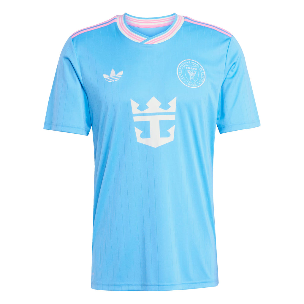Lionel Messi Inter Miami FC MLS Adidas Men Blue 2025 Third Replica Jersey product image 2, provided for visual reference and