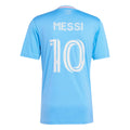 Lionel Messi Inter Miami FC MLS Adidas Men Blue 2025 Third Replica Jersey product image 1, provided for visual reference and